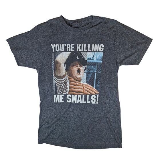 Sandlot Shirt “You’re Killing Me Smalls” Mens Medium Gray - Picture 1 of 4